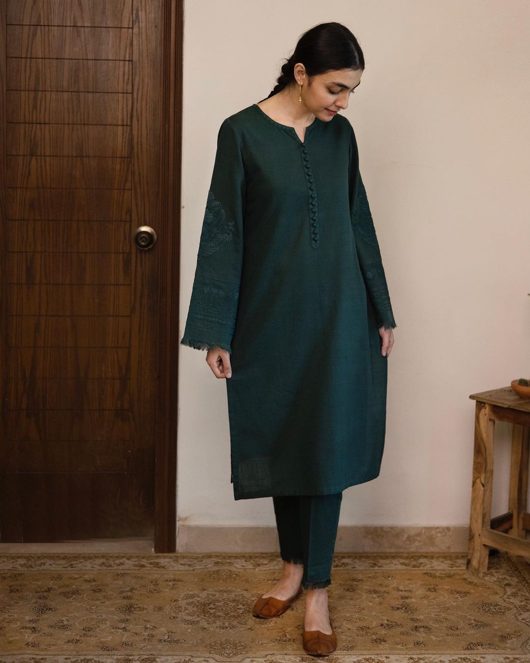 EMPIRE GREEN | 2-Piece Stitched Suit