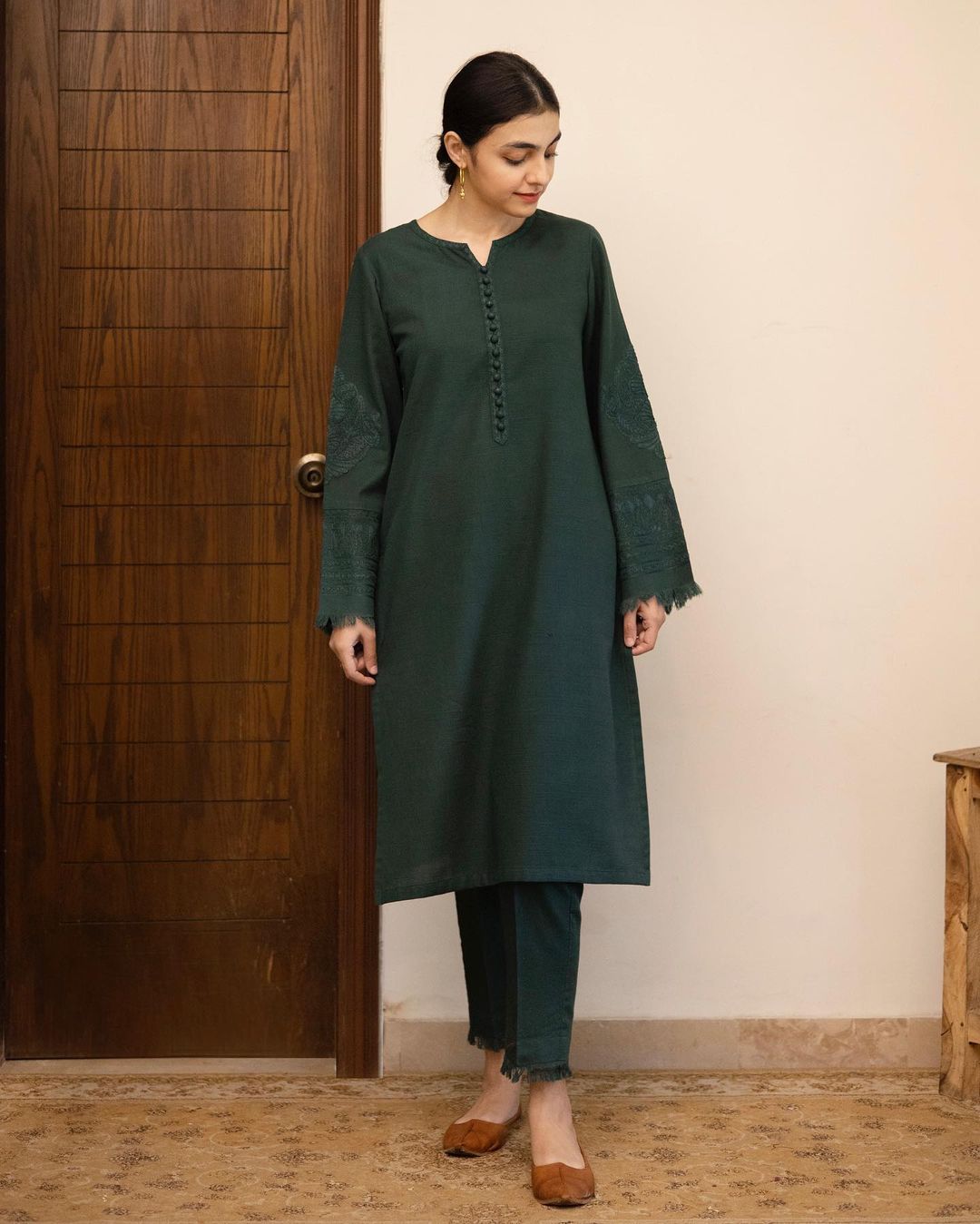 EMPIRE GREEN | 2-Piece Stitched Suit